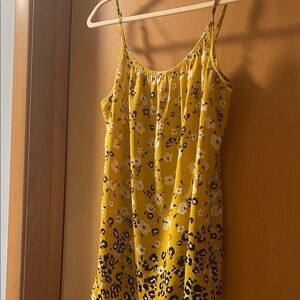 Yellow Floral Women's Top cabi l. Last chance